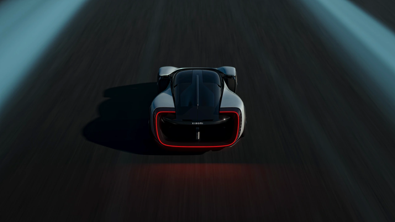 Xiaomi VGT rear tracking shot from the launch film